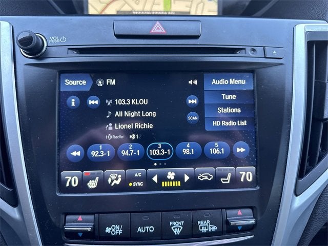 2018 Acura TLX w/Technology Pkg