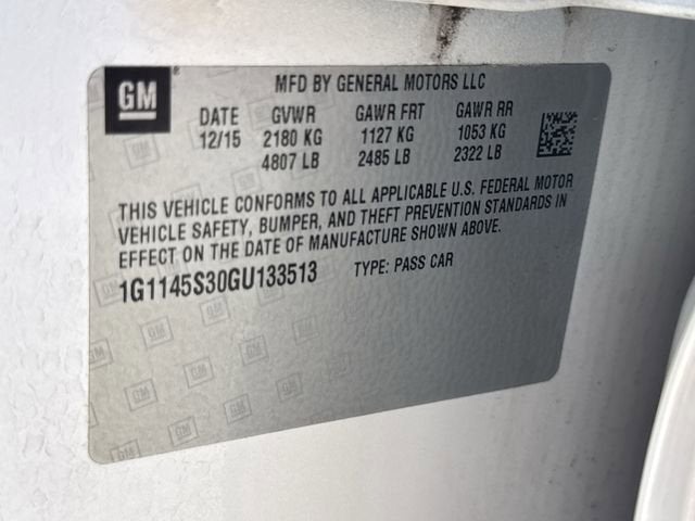 2016 Chevrolet Impala LTZ