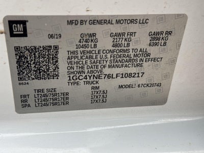 2020 Chevrolet Silverado 2500 HD LT