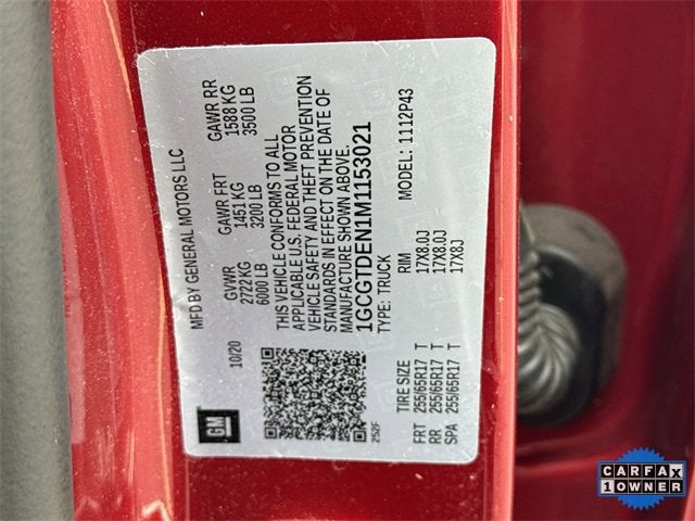 2021 Chevrolet Colorado Z71