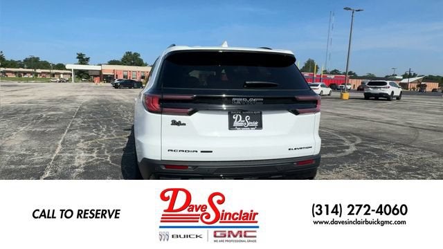 2026 GMC Acadia Elevation