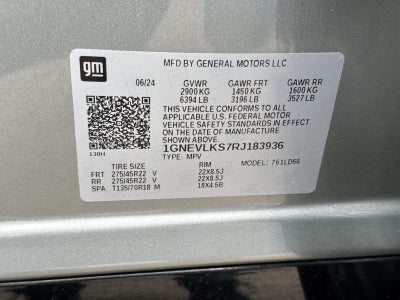 2024 Chevrolet Traverse RS