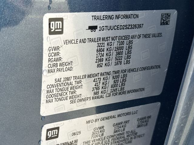 2025 GMC Sierra 1500 Elevation