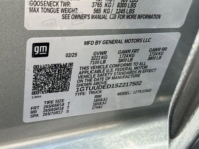 2025 GMC Sierra 1500 SLT