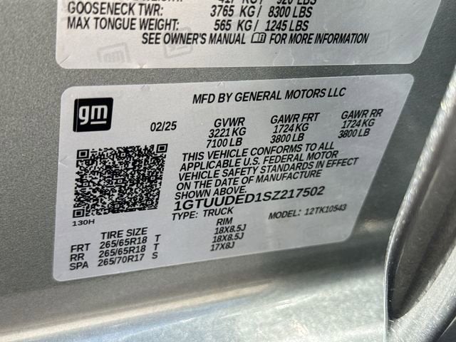 2025 GMC Sierra 1500 SLT