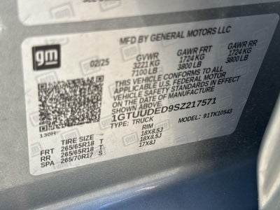 2025 GMC Sierra 1500 SLT
