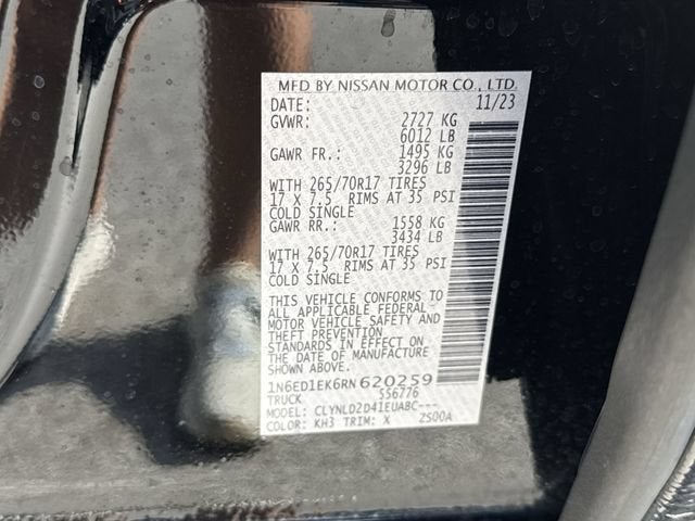 2024 Nissan Frontier PRO-4X