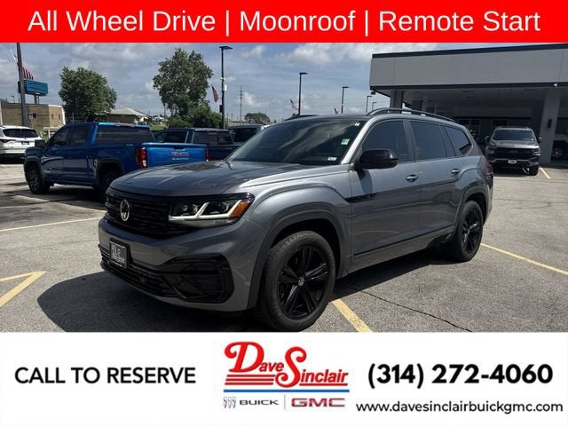 2023 Volkswagen Atlas 3.6L V6 SEL R-Line Black