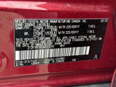 2025 Toyota RAV4 XLE