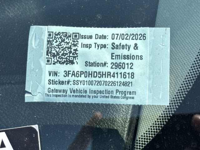 2017 Ford Fusion SE