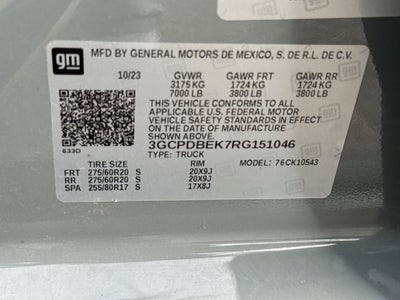 2024 Chevrolet Silverado 1500 Custom