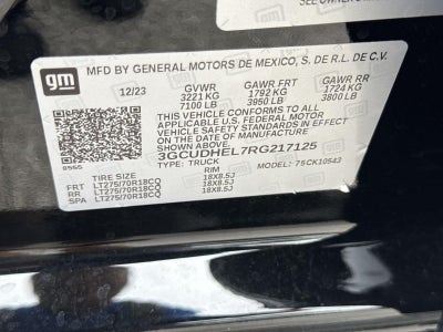 2024 Chevrolet Silverado 1500 ZR2