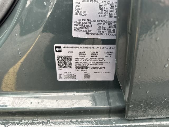 2025 Chevrolet Silverado 1500 ZR2