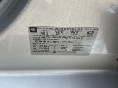 2016 Chevrolet Silverado 1500 LTZ