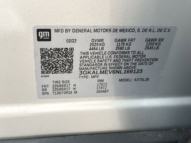 2022 GMC Terrain SLE