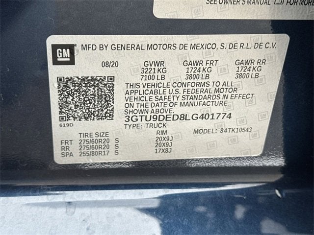 2020 GMC Sierra 1500 SLT