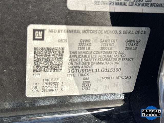 2020 GMC Sierra 1500 SLT