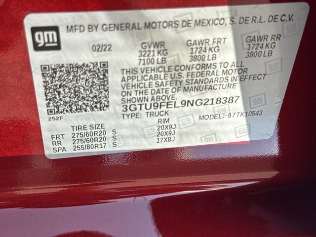 2022 GMC Sierra 1500 Limited Denali