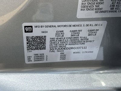 2024 GMC Sierra 1500 SLT