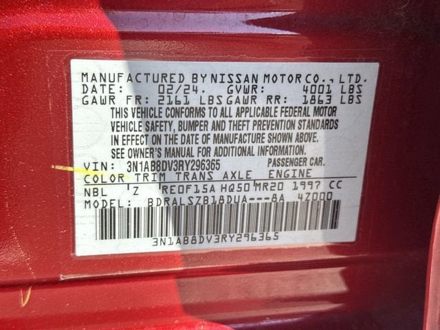 2024 Nissan Sentra SR