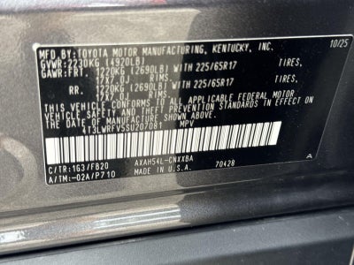 2025 Toyota RAV4 Hybrid LE