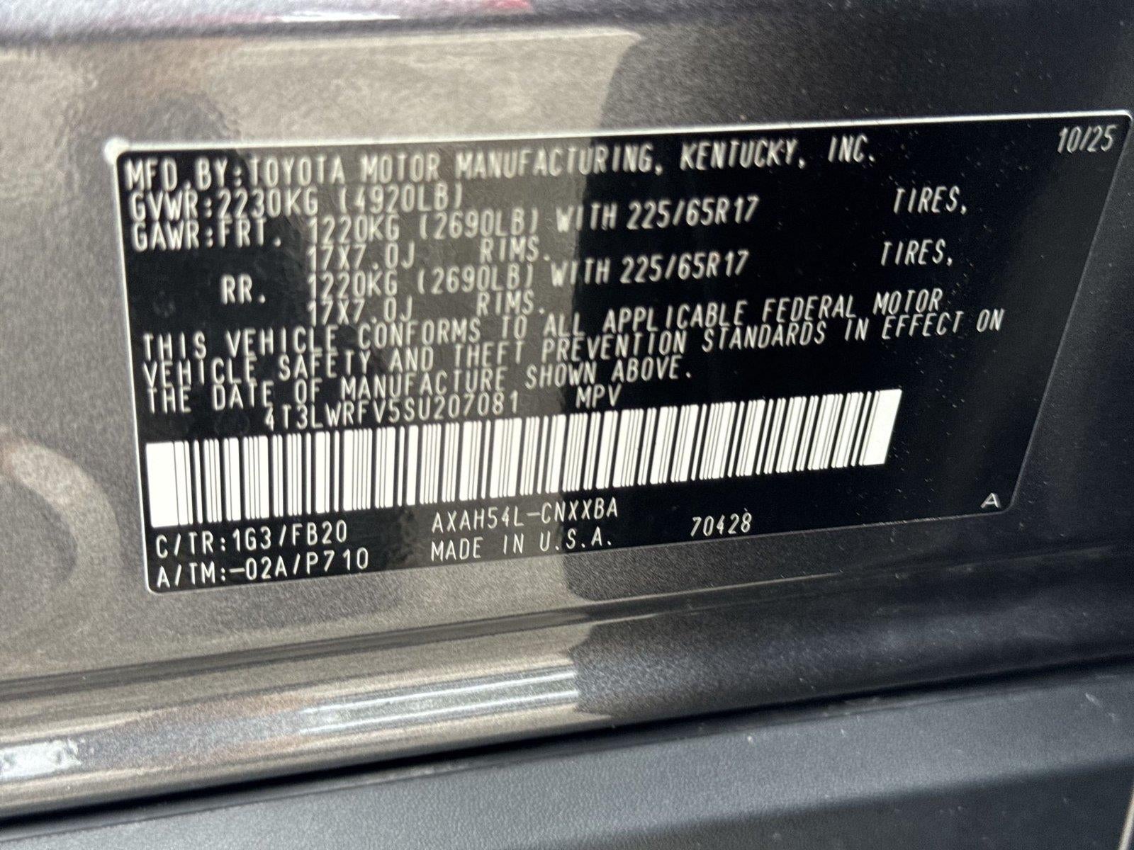 2025 Toyota RAV4 Hybrid LE