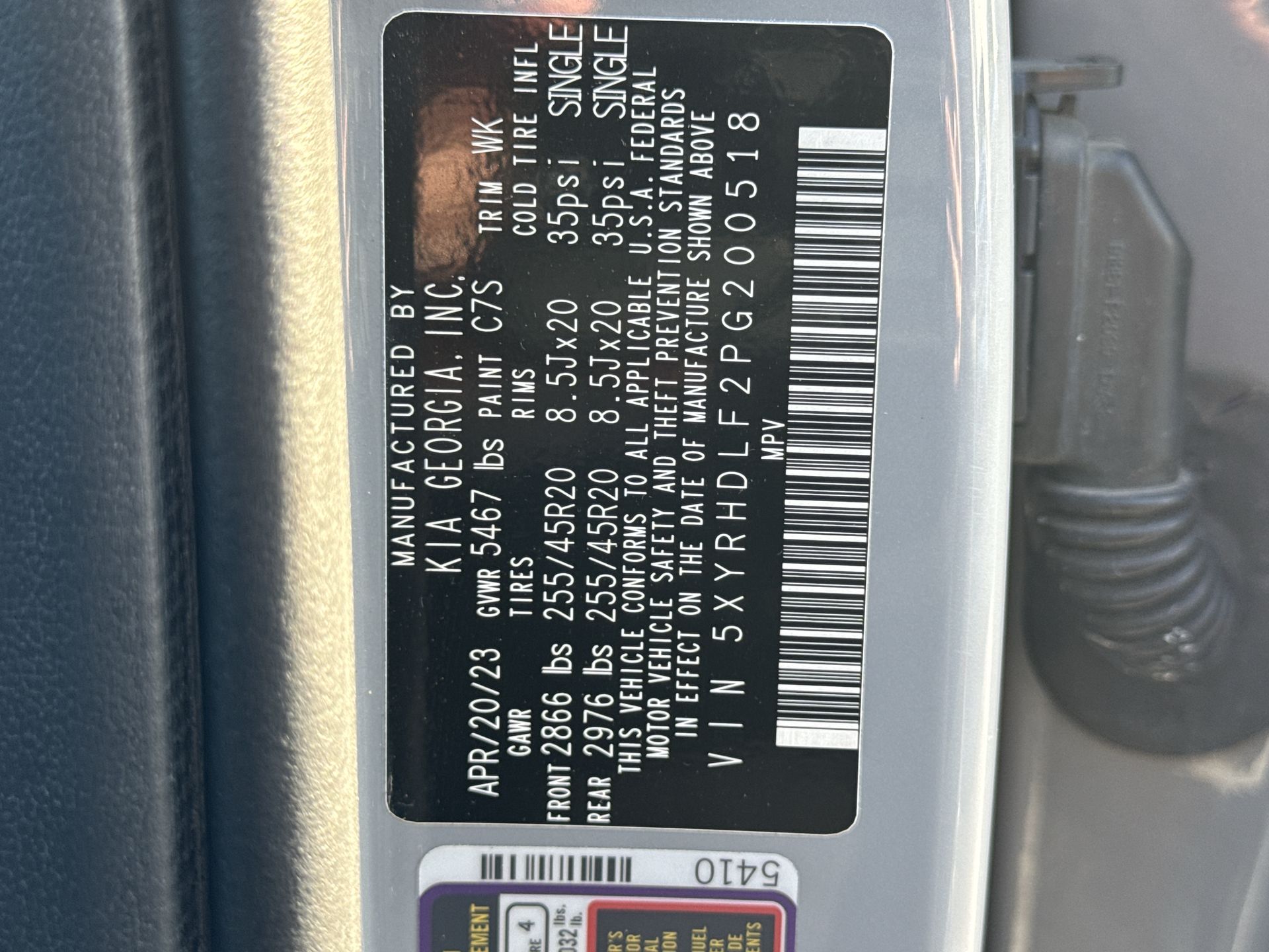 2023 Kia Sorento X-Line EX