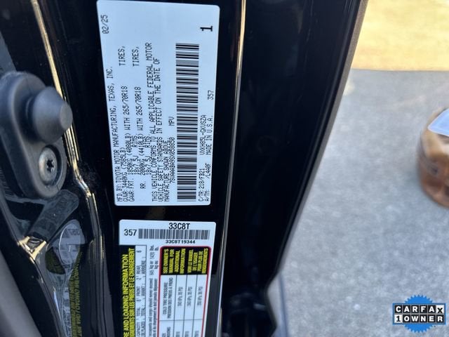 2025 Toyota Sequoia SR5