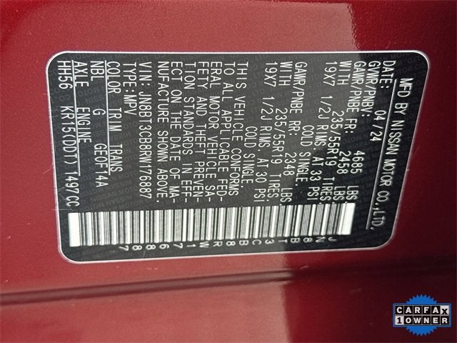 2024 Nissan Rogue SL