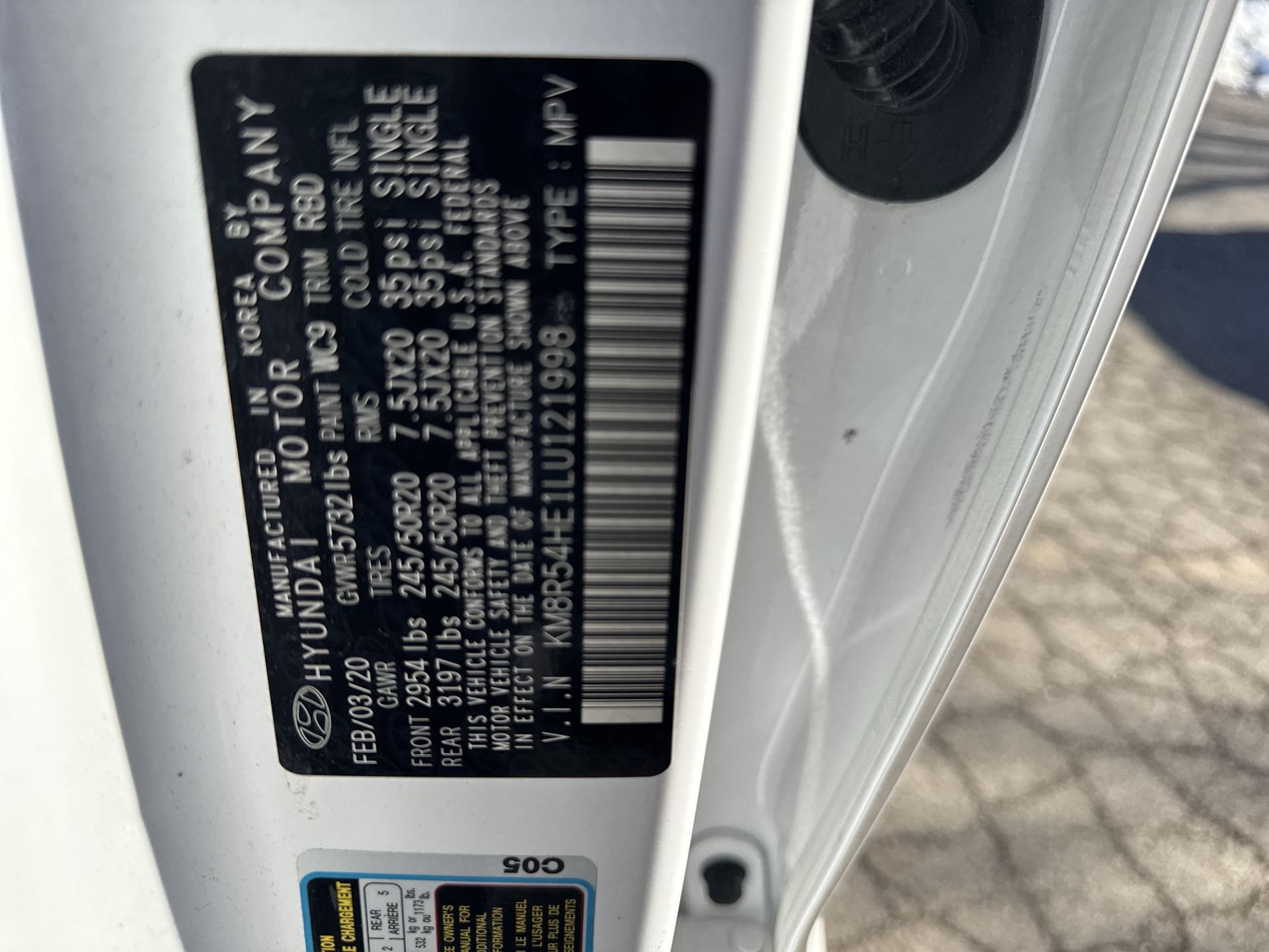 2020 Hyundai Palisade Limited