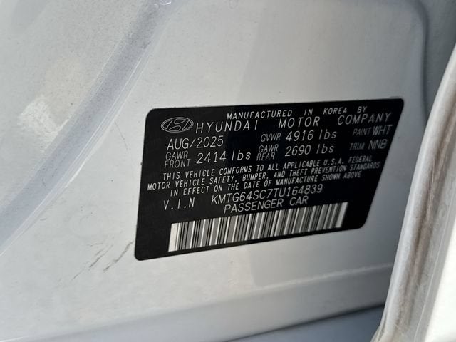 2026 Genesis G70 2.5T