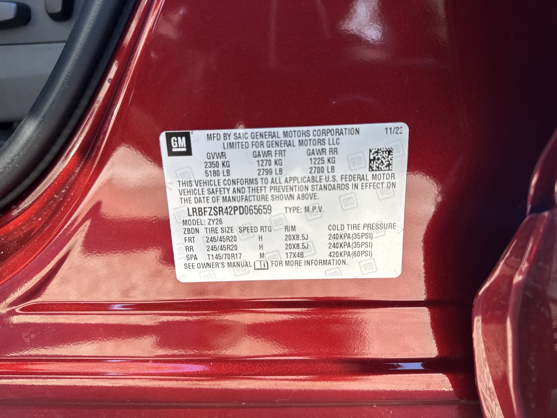 2023 Buick Envision Avenir