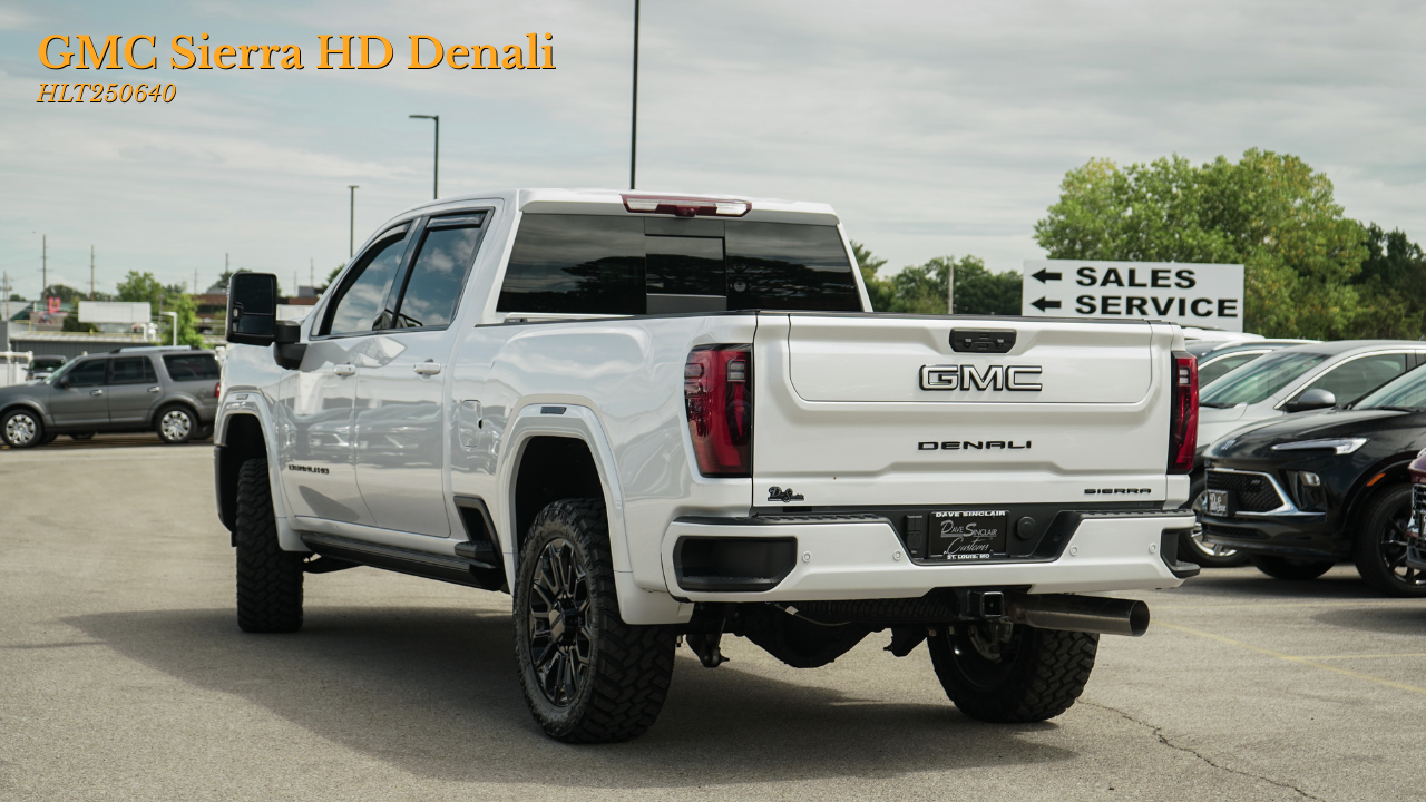 GMC Sierra HD Denali - rear