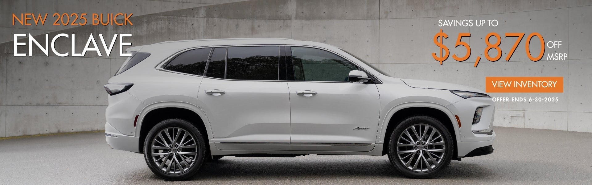 2025 Buick Enclave offers