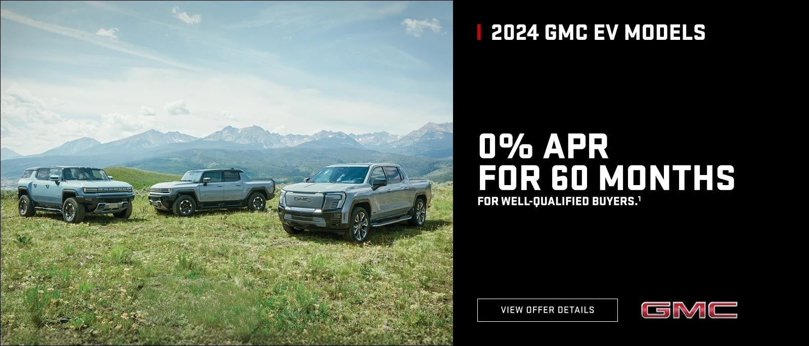 2024 GMC EV Models