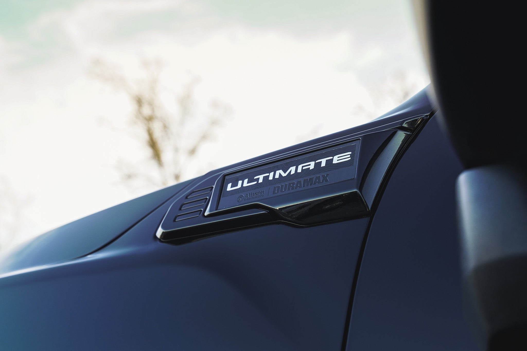 Denali Ultimate Badge Chrome Deleted