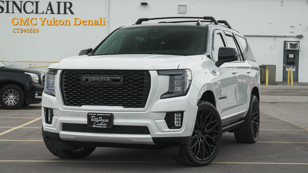  gmc yukon denali - front view