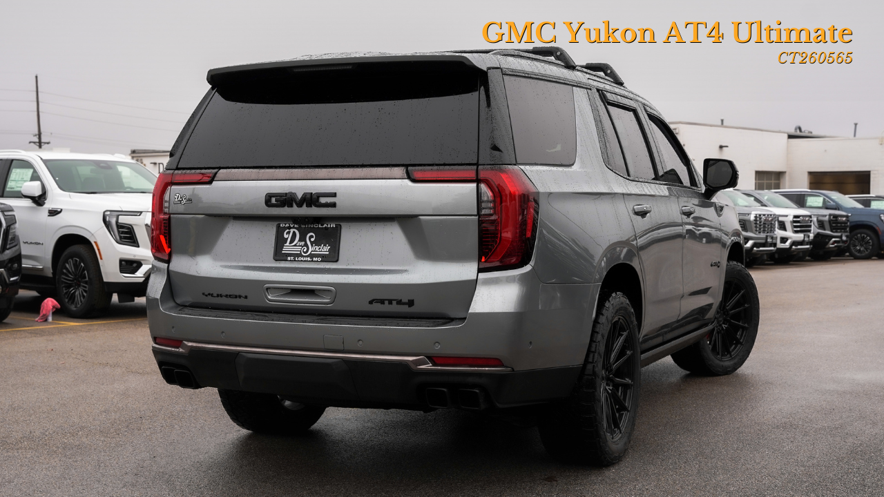  gmc yukon denali - rear