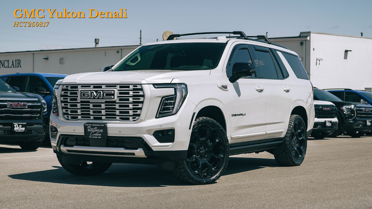  gmc yukon denali - front view