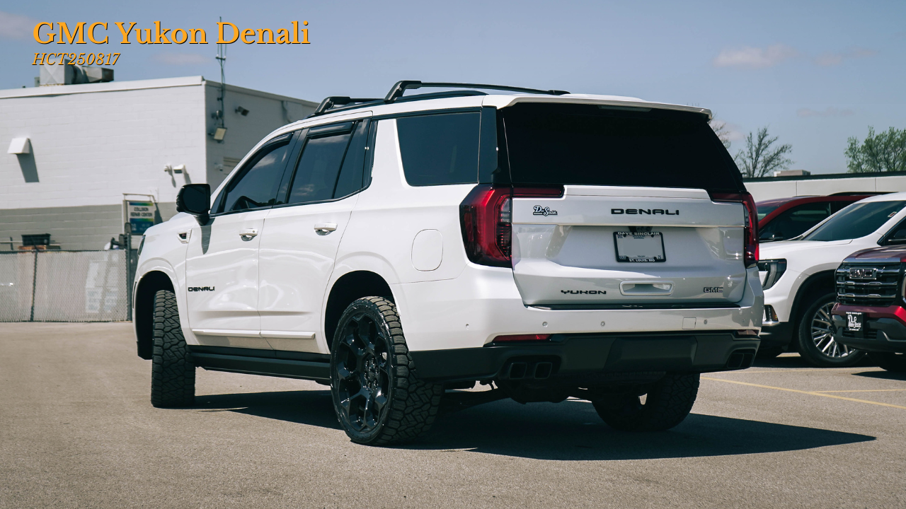  gmc yukon denali - rear