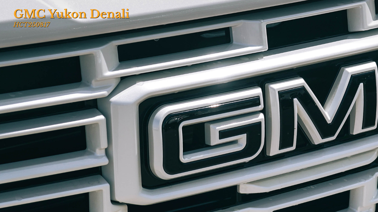  gmc yukon denali - front view