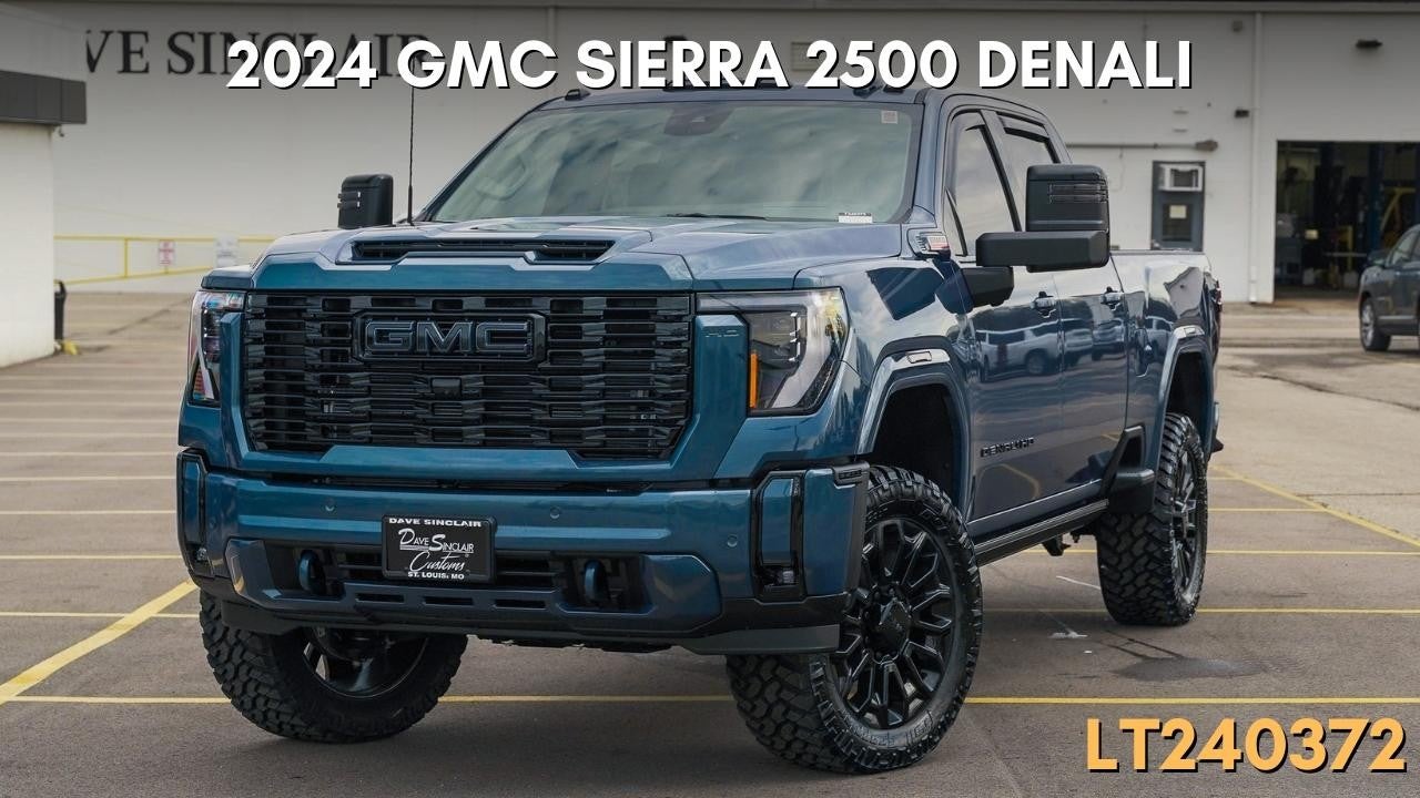 2024 GMC Sierra 2500 Denali - blue - front