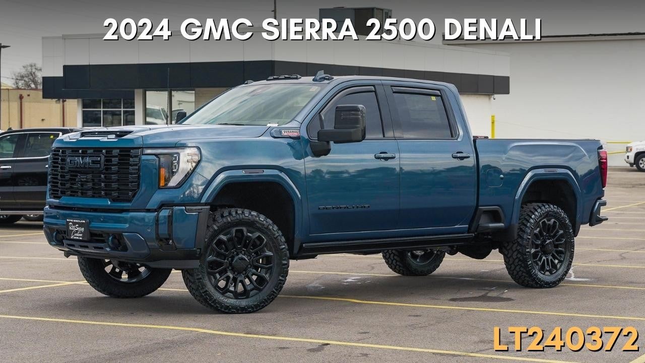 2024 GMC Sierra 2500 Denali - blue - side