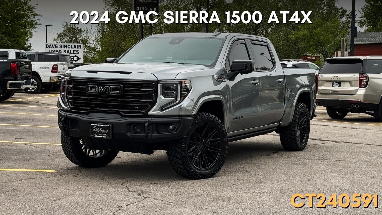 2024 GMC Sierra 1500 AT4X - gray - front