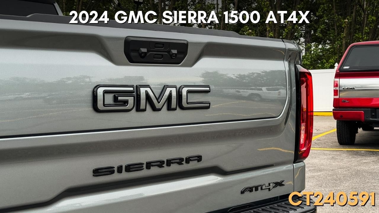 2024 GMC Sierra 1500 AT4X - gray - tailgate