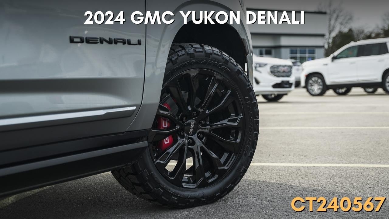 2024 gmc yukon denali - gray - wheel