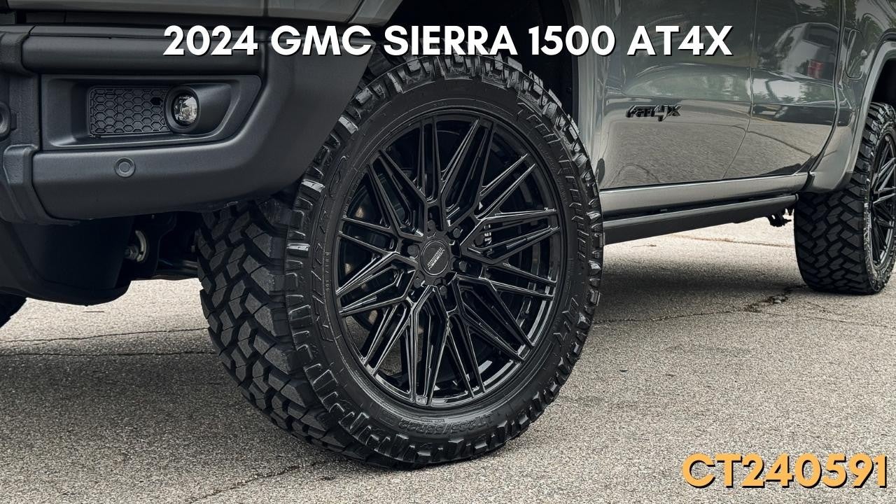 2024 GMC Sierra 1500 AT4X - gray - wheels
